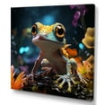 thumbnail image 2 of Designart "Frog Movement In Expressionism II" Frogs & Toads Canvas Wall Art, 2 of 7
