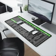 thumbnail image 2 of Shortcut Large Black Desk Mat for Desktop - Office Desk Pad and Computer Desk Mat, 2 of 6