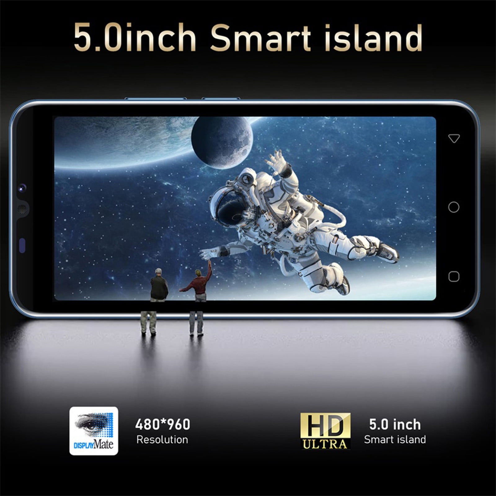 HOMBOTI Smart Phone Clearance Unlocked Phone M10Plus Standard U8 Smart Phone 1GB+8G-core With GPS 4.42-inch Android 1500Mah Mobile Phone