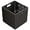 Black, variant on Handwoven Paper Woven Cube Basket Organizer with Handles set of 4 Foldable Storage baskets for Bedroom Living Room Cubby Storage Units for Clothes Books Toys (Natural, 13" L x 13" W x 13" H)