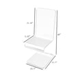 thumbnail image 2 of FixtureDisplays® Chaise, Acrylique Fantôme Transparent - Conception à Pieds en Z Unité Retournée 10035-2, 2 of 7