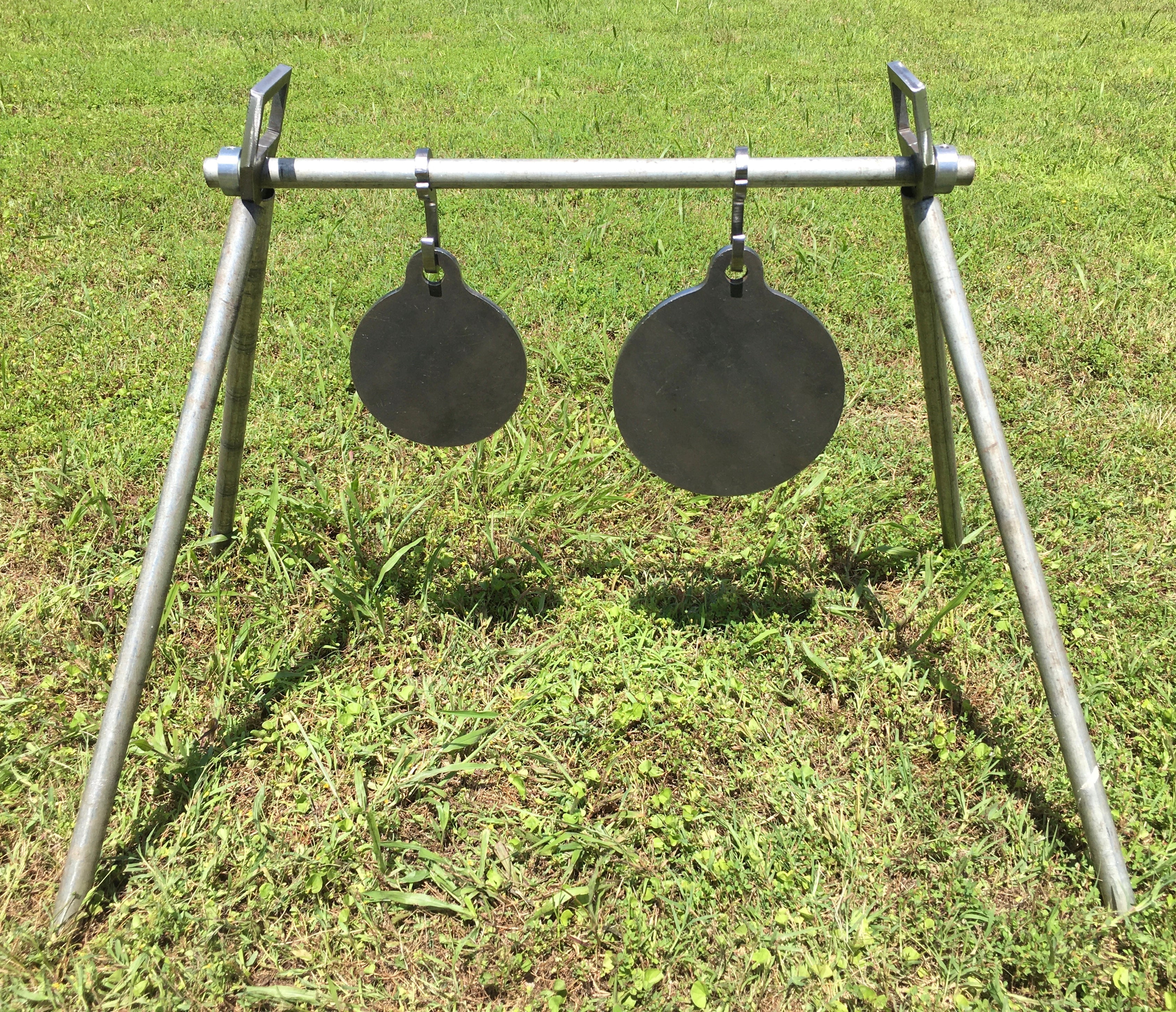 Magnum Target 3/8" AR500 Steel Shooting Target Hanger Range Hooks for 3/4" EMT Conduit - 8pc - CH8AR500