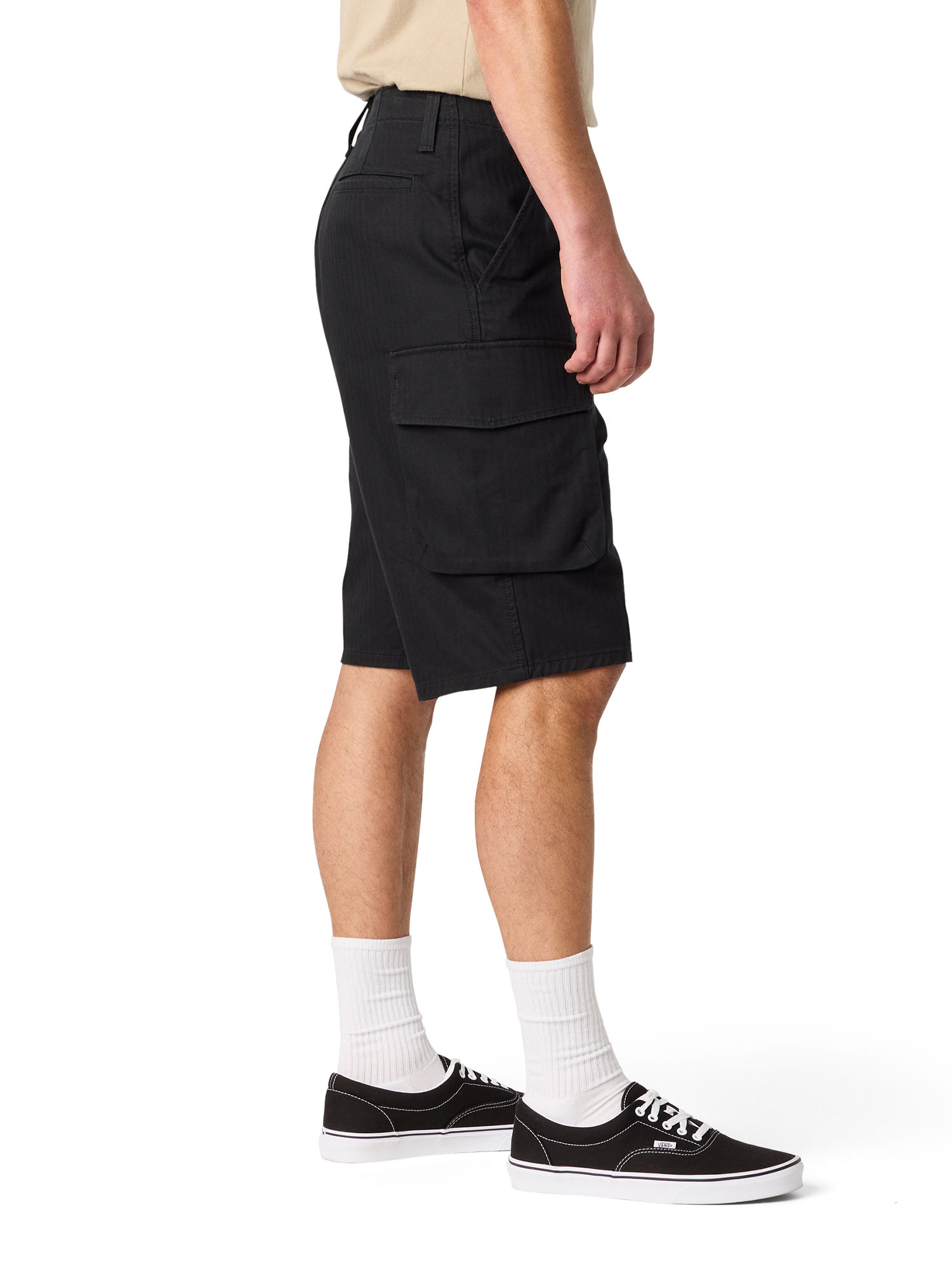 Levi Strauss Signature™ Men's and Big and Tall Loose Cargo Shorts, 12" Inseam