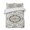 LightCyan LightBlue Beige, variant on Quilts Twin XL Size, Farmhouse Boho Soft Comforter Bedding Set for Bed, Vintage Farmhouse Bohemia Pattern Art Lightweight Quilted Bedspread with Pillow Cover(2 Pieces) for All Season, 68x98 Inch