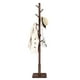 thumbnail image 1 of Perchero VASAGLE de madera maciza, independiente, nogal oscuro, 1 of 9