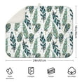 thumbnail image 2 of Soft and durable boho floral dish drying mat 18x24 Inch, made from premium microfiber for efficient moisture absorption, 2 of 5