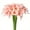 Pink, variant on 10Pcs Pu Artificial Calla Lily Flowers For Wedding And Table Centerpieces