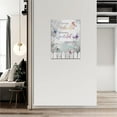 thumbnail image 3 of Butterfly Bathroom Wall Art Farmhouse Colourful Butterfly Pictures Grey Bathroom Wall Decor Motivational Rustic Country Butterfly Canvas Painting Framed Artwork for Bathroom Bedroom 12"x16", 3 of 6
