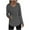 Dark Gray, variant on Womens Long Sleeve Shirts Casual V Neck Lightweight Tunic Tops Fashion Loose Textured Pullover Hoodies Sweatshirt