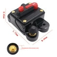 thumbnail image 6 of BrowQuartz Alloy Automobile Speaker Circuit Breaker Plated Detachable Plastic IP67 Waterproof Short-circuit Protection Ship Truck Fuse 30A, 6 of 6