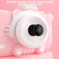 thumbnail image 3 of Matsuzay Cámara instantánea para niños, Selfie LED recargable de alta definición, cámaras duales para niños, reconocimiento facial para Accesorios de cámara y óptica Rosa, 3 of 6