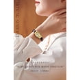 thumbnail image 4 of EXPLOJOY Quartz Watch for Women Waterproof Oval Fashion Stainless Steel/Leather Ladies Watch, 4 of 10