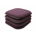 thumbnail image 2 of Premium Memory Foam Non-Slip Ultra Soft Chenille Surface Chair Pad Cushions - Assorted Colors, 2 of 3