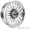 Chrome, variant on 18"x5.5" 36 Fat Spokes Tubeless Rear Wheel For Harley Dyna FXDB FXDL FXDWG