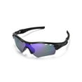 thumbnail image 3 of Walleva Purple Coated Polarized Replacement Vented Lenses for Oakley Radar Path Sunglasses, 3 of 5