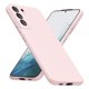 thumbnail image 1 of Loeoel Funda Para Samsung Galaxy S22 Silicona Minimalista Ultra Delgada Gel De Goma Suave Color Sólido Mate Tpu Linda Funda Para Mujeres Hombres Girly Diseño Estético Liso Y Cubierta De Cámara Rosa Cl, 1 of 5