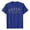 Blue, variant on Mens T Shirts Solid Color Casual Short Sleeve Crewneck Summer T-Shirts for Men Lightweight Breathable Black L