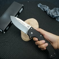 1pc 4-MAX-800 Model Outdoor Folding Knife - High Hardness Sharp, Convenient Pocket Knife for Camping, Fruit Cutting, Men's EDC