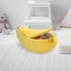 thumbnail image 3 of Cojín para mascotas desmontable en forma de plátano perro cachorro gato cama suave y cálida casa nido tamaño M (amarillo), 3 of 5