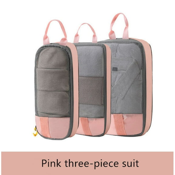 LILIANG Compression Packing Cubes for Travel, Travel Bags Luggage Organizers Travel Essentials Compression Cubes for Carry on Suitcases