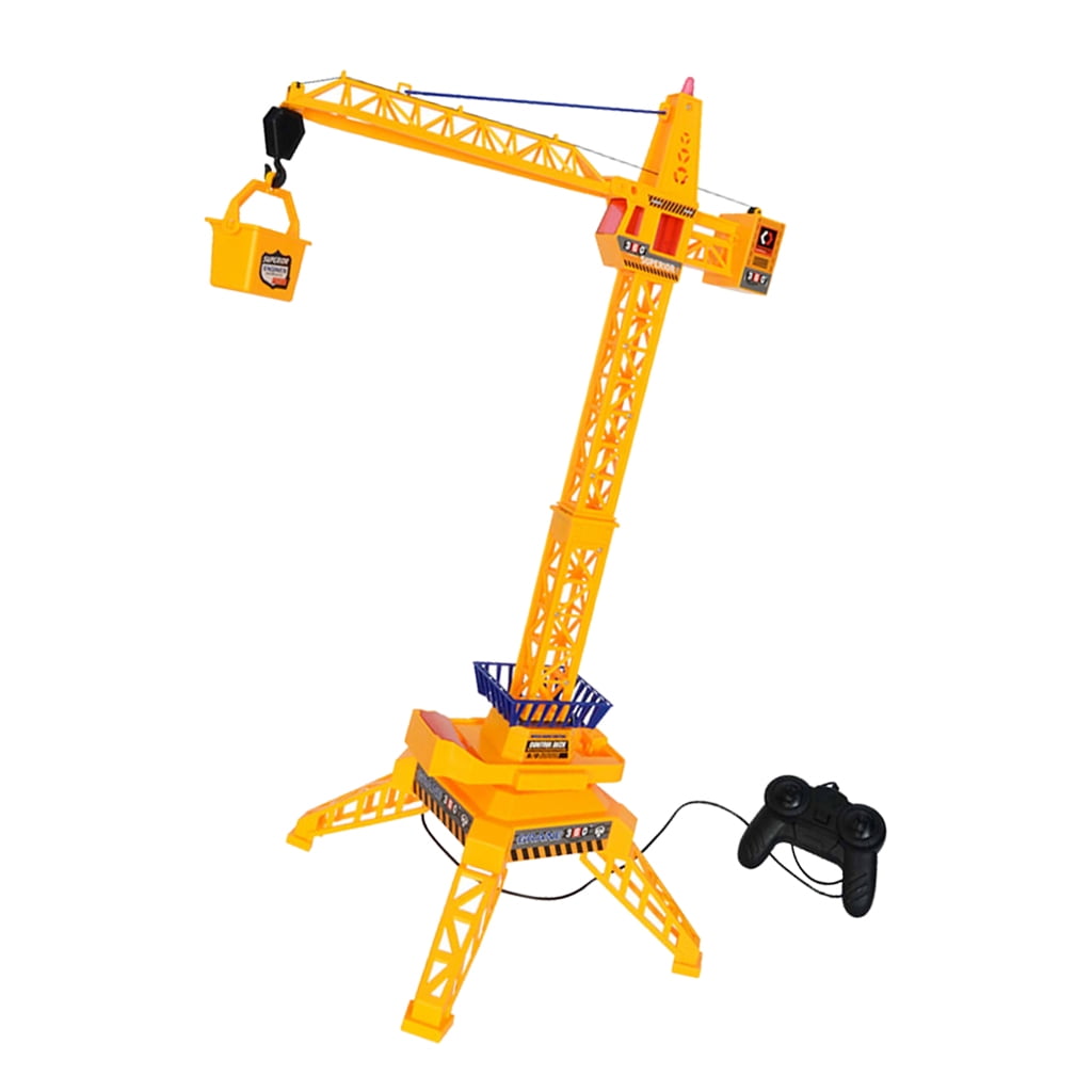 Educational Toys 30 Inch High Remote Control Crawler Crane for Children