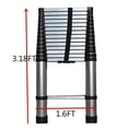 thumbnail image 2 of LABLT Ladder Step Extension Telescoping Lightweight Portable Folding Telescopic Aluminum, 2 of 5