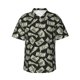thumbnail image 1 of Fotbe Dollar Camisa Hawaiana para Hombre Unisex – Camisa Casual de Verano con Botones de Manga Corta de Algodón y Lino,XX-Large, 1 of 7