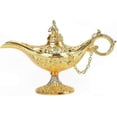 thumbnail image 3 of Antique-Style Metal Lamp for Home Decoration & Tea Oil Burning, 3 of 5