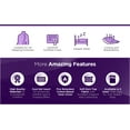 thumbnail image 4 of NapQueen Maxima 10” King Innerspring Mattress, Cooling Gel Infused Memory Foam Mattress in a Box, Adult, 4 of 9