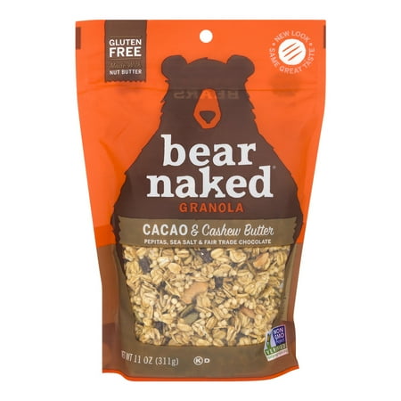 Bear Naked Gluten Free Granola Cacao & Cashew Butter 11