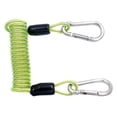 thumbnail image 2 of Bobina de Acero Inoxidable Sharpla Buceo Cordón en espiral Broches de Seguridad verde, 2 of 7