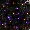 thumbnail image 2 of National Tree Company 6 ft. Pre-Lit Halloween Black Moon Shape Tree, 2 of 4
