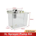 thumbnail image 1 of CNC Machine Tool Pneumatic Sprayer Water Pipe Oil Pump Lubrication System Low Pressure Water Spray Transparent 3L Oil Tank, 1 of 5