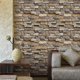 thumbnail image 3 of 2pc3d Wallpaper Brick Rustic Effect Self Adhesive Wall Sticker Home Decor Multicolor, 3 of 5