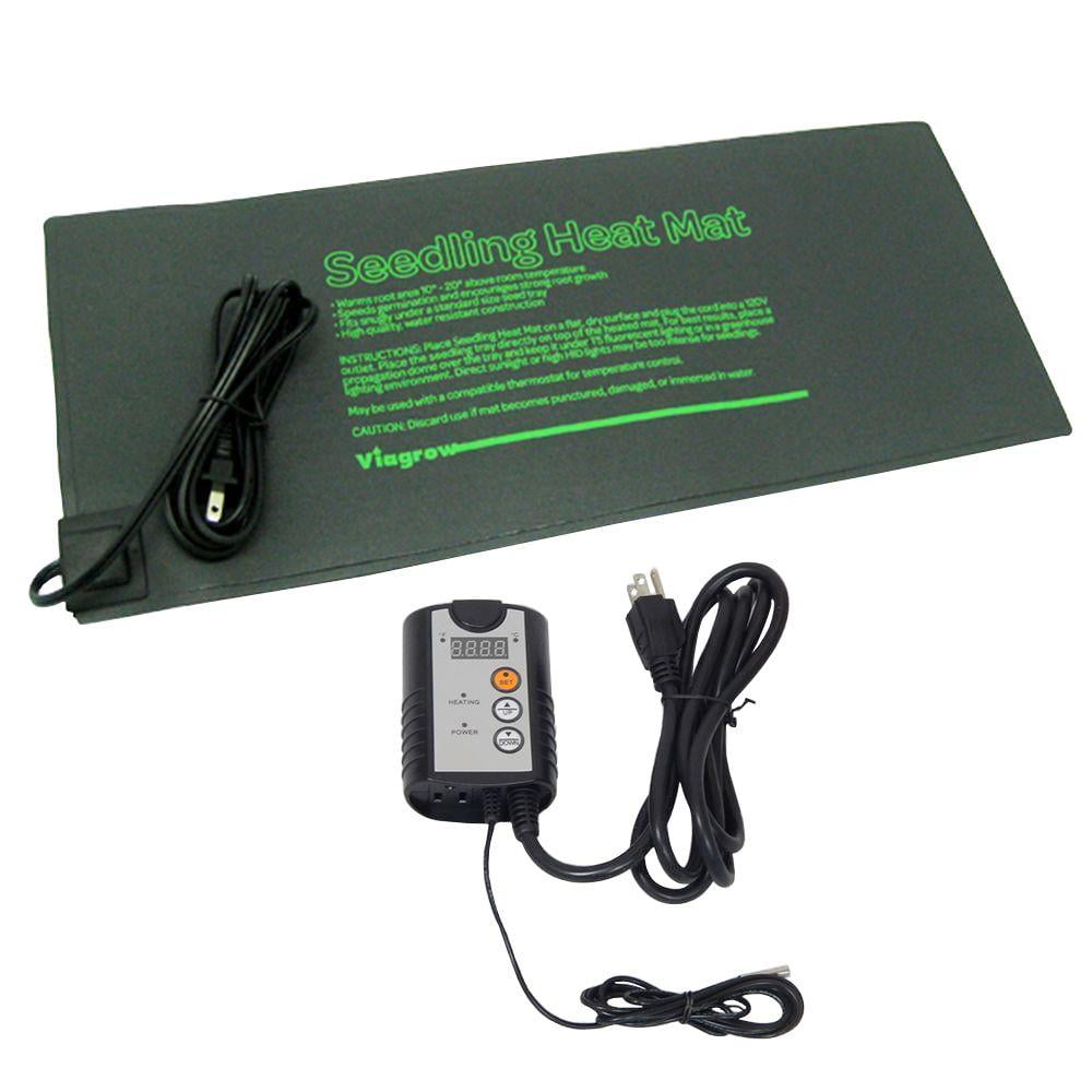 20 5 In X 8 5 In Single Tray Heat Mat With Thermostat Walmart Com