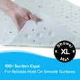 thumbnail image 6 of SlipX Solutions 27 x 27 Extra Large Square Shower Mat in White, 6 of 8