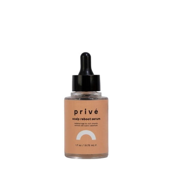 Prive Scalp Reboot Serum 1.7 Fl Oz Tratamiento nutritivo y calmante para el cuero cabelludo para una salud óptima del cuero cabelludo