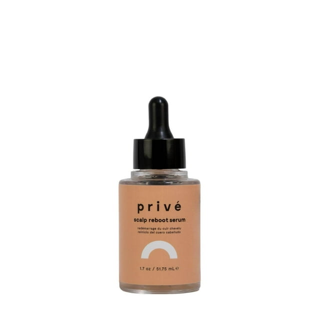 Prive Scalp Reboot Serum 1.7 Fl Oz Tratamiento nutritivo y calmante para el cuero cabelludo para una salud óptima del cuero cabelludo