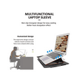 thumbnail image 4 of 13 Inch Laptop Sleeve Bag with Stand Function,Compatible with 13.3 2020 2019 2017 for MacBook Air/Pro 13.5 Microsoft Surface Book 2 Surface Laptop 3(Black), 4 of 8