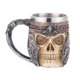 thumbnail image 2 of Taza De Almacenamiento Taza De Almacenamiento Copa De Vino De Resina, Copas De Cóctel Vintage, Copa De Vino De Cerveza (Calavera Samurai), 2 of 5