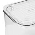 Axio Household Daily Use Trash Can Transparent Plastic Waste Bin Large