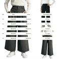 thumbnail image 3 of CPNG Girls Wide Leg Dress Pants Solid Color Elastic High Waist Wide Leg Casual Uniform Pants with Pockets, 3 of 7