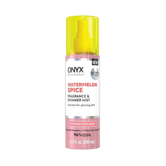 ONYX Professional Hydrating Shimmer Body   Hair Mist, Watermelon Spice, 6.5 fl oz.