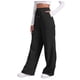 thumbnail image 1 of Pantalones de chándal anchos con forro polar para mujer - Pantalones de yoga de cintura alta con bolsillos - Poliéster - Tallas S-XXXL, 1 of 8