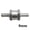 Black, variant on Fuel One-Way Check Valve Aluminum Alloy One-Way Valve