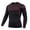 1#Red, variant on IAJDKMEK Men's Long Sleeve Compression Shirt - Fitted Breathable Moisture-Wicking for Gym Fitness Training,Black L