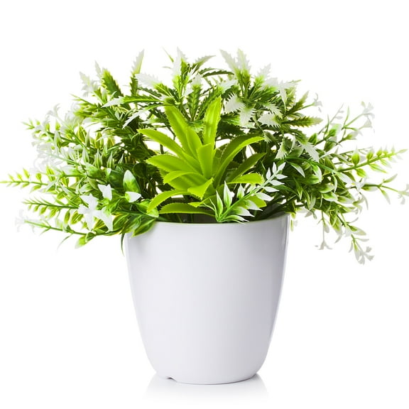 Enova Home Artificial Greenery in White Pot-6211