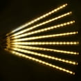 thumbnail image 3 of 288 LED Solar Meteor Shower Lights Outdoor Garden 8 Tube Rain Tree String Light, 3 of 15