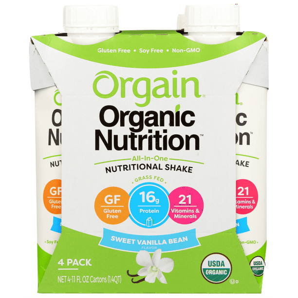 Orgain Protein Powders AllInOne 11 fl oz Nutritional Shake Liquid