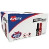Avery Marks A Lot Permanent Markers, Regular Desk-Style, 24 Assorted